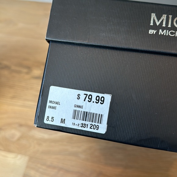 Michael Shannon • Ginnie Snake Skin Booties • 8.5 - Picture 2 of 5